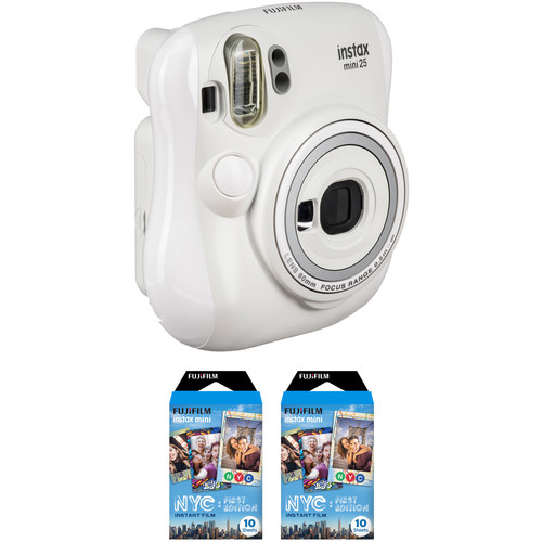 FUJIFILM INSTAX Mini 25 Instant Camera With NYC Edition Instant