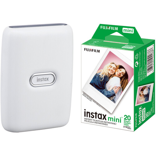 fujifilm instax mini link smartphone printer white