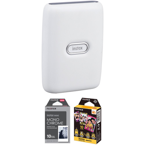 fujifilm instax mini link smartphone printer white