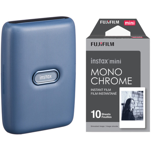 Компактный фотопринтер fujifilm instax link dark denim обзор