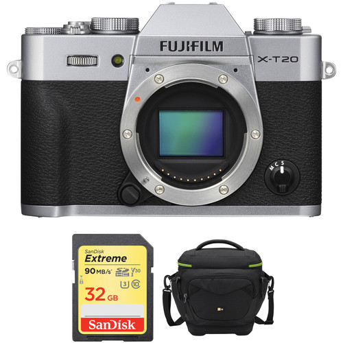 Fujifilm X-t20 Mirrorless Digital Camera Body With Accessories