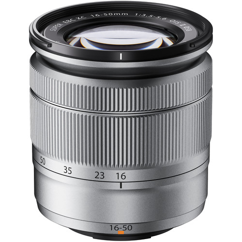 FUJIFILM XC 16-50mm f/3.5-5.6 OIS II Lens (Silver) 16460757 B&H