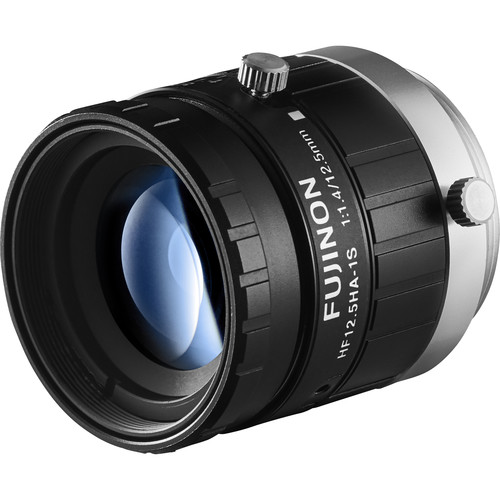 Fujinon 1.5MP 12.5mm C Mount Lens with Anti-Shock & Anti-Vibration Technology for 2/3