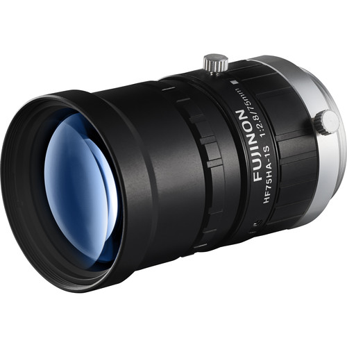 Fujinon 1.5MP 75mm C Mount Lens with Anti-Shock & Anti-Vibration Technology for 2/3
