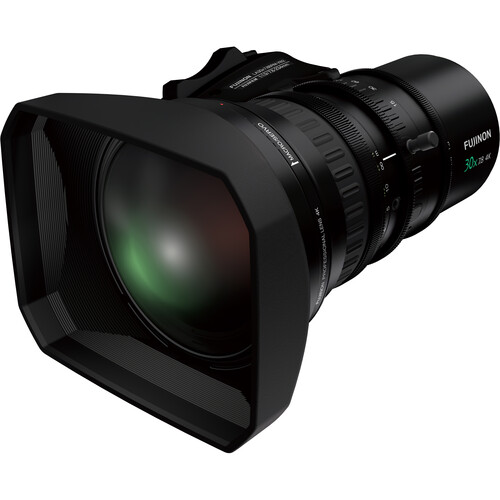 Fujinon LA30x7.8 30x 4K Broadcast Portable Zoom Lens with Motor Drive