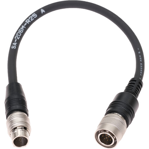 Fujinon 20-Pin to 12-Pin Power Source Cable for Broadcast Servo Lens (9.8