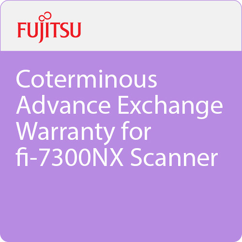 Ricoh Coterminous Advance Exchange Warranty for fi-7300NX Scanner