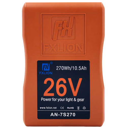 FXLion AN-7S270 26V 270Wh Lithium-Ion Battery (Gold&nbspMount)