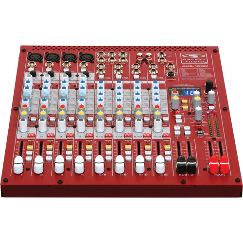 Galaxy Audio AXS10RM 12Input Analog Audio Mixer AXS10RM B&H