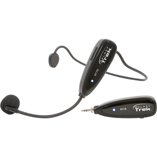 Galaxy Audio GT-S Trek Series - Battery-Powered Compact Wireless Microphone System (Headset)