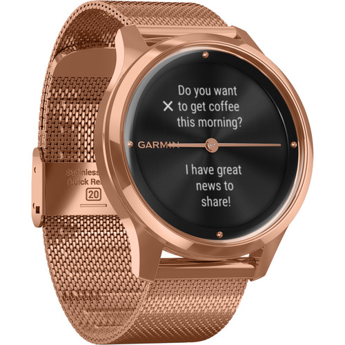 garmin vivomove timer