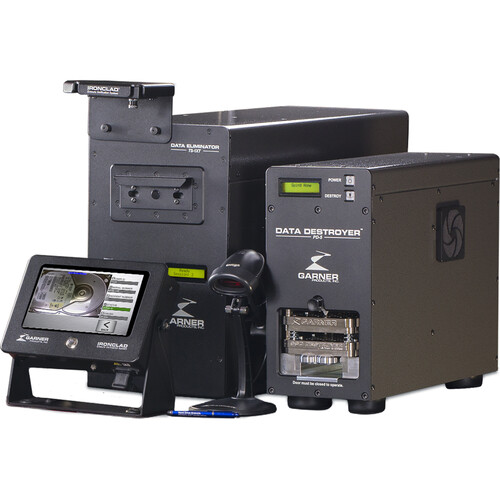 Garner DD-1XT5SSD IRONCLAD NSA/DoD Degauss & Destroy Package with SSD-1