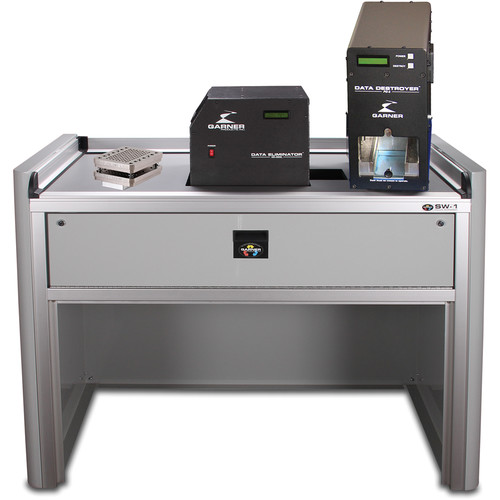 Garner PD-5 Hard Drive Destroyer and HD-3XTL Degausser WorkStation Package