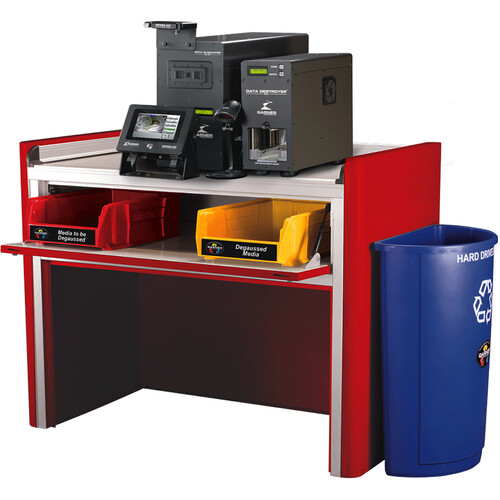 Garner IRONCLAD Degauss Destroy Recycle Package with TS-4XT PD-5 IC-TS1XT SW-2 MB-1B MB-1R & MB-1Y
