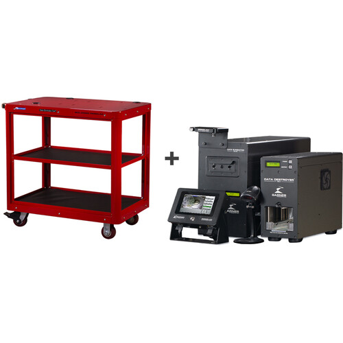 Garner Degauss Destroy Package with TS-1XT PD-5 Scan-1X Data Eliminator Cart IRONCLAD Degausser