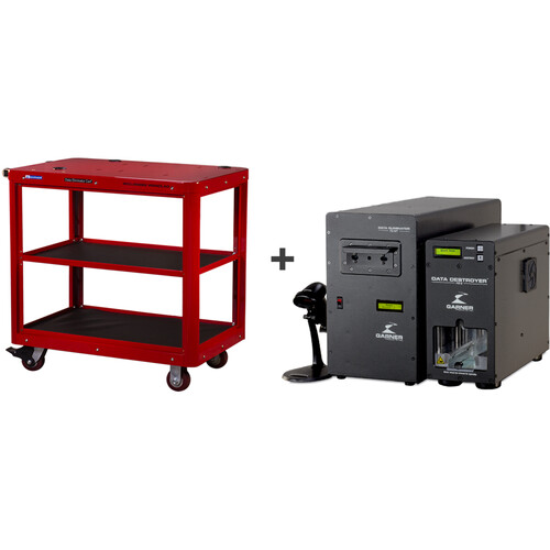 Garner Degauss Destroy Package with TS-1XT PD-5 Scan-1X Data Eliminator Cart
