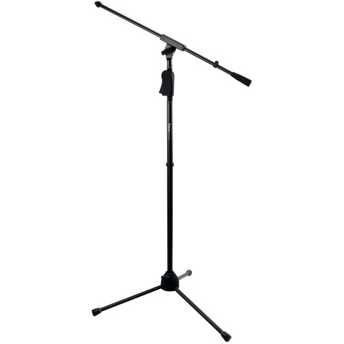 Gator Frameworks Tripod Mic Stand with Deluxe One-Handed Clutch and Single Section Boom