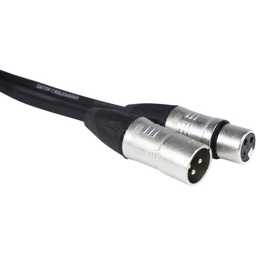 Gator Backline Series XLR Microphone Cable (3')