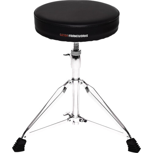 Gator Frameworks Round-Top Drum Throne with Spindle Adjustment