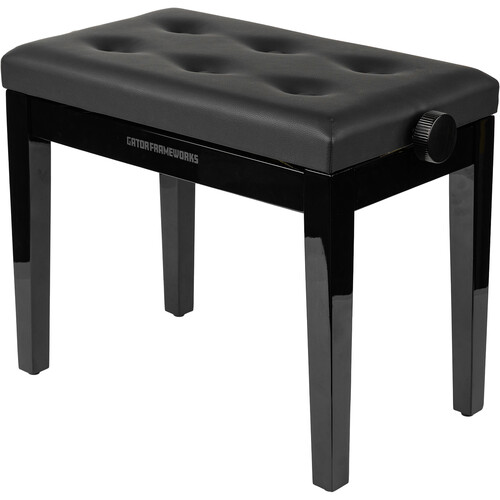 Gator Frameworks Deluxe Height-Adjustable Piano Bench