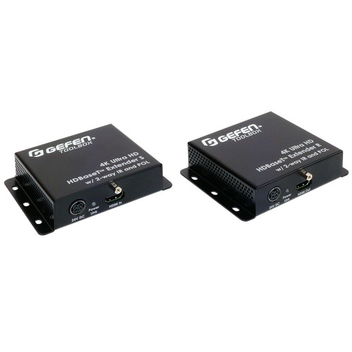 Gefen 4K Ultra HD HDBaseT Extender with 2-Way IR & POL