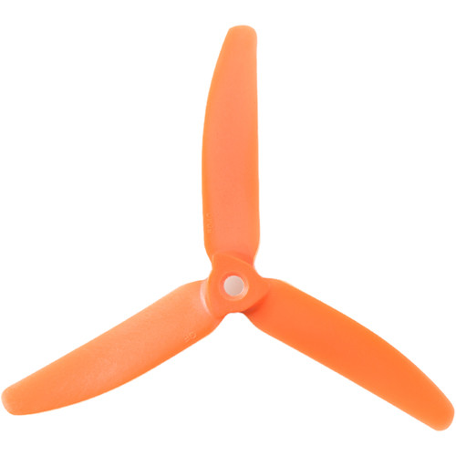 Gemfan Glass Fiber Nylon 3-Blade Propellers (2-Pack Orange)