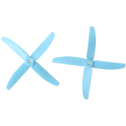 Gemfan Glass Fiber Nylon 4-Blade Bullnose Propellers (2-Pack Freyblue)