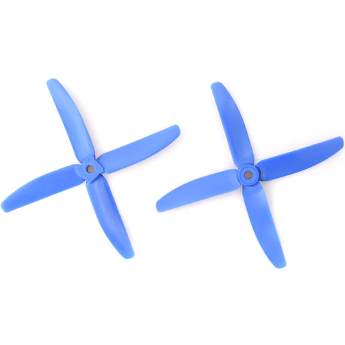 Gemfan Glass Fiber Nylon 4-Blade Bullnose Propellers (2-Pack Dark Blue)