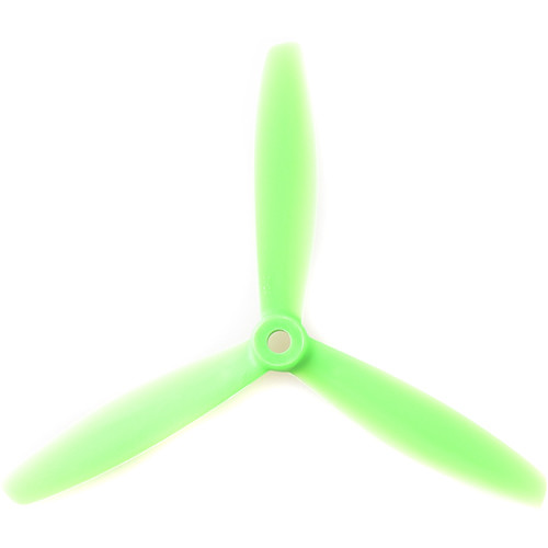 Gemfan Glass Fiber Nylon 3-Blade Bullnose Propellers (2-Pack Green)