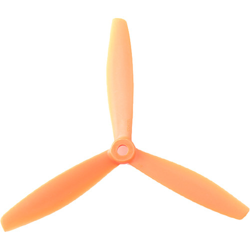 Gemfan Glass Fiber Nylon 3-Blade Bullnose Propellers (2-Pack Orange)