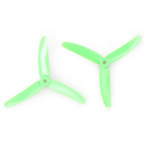 Gemfan Polycarbonate 3-Blade Propellers (2-Pack Green)
