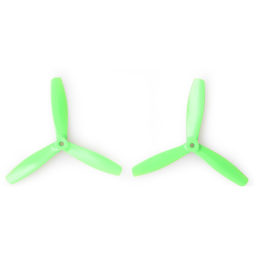 Gemfan Polycarbonate 3-Blade Bullnose Propeller (2-Pack Green)