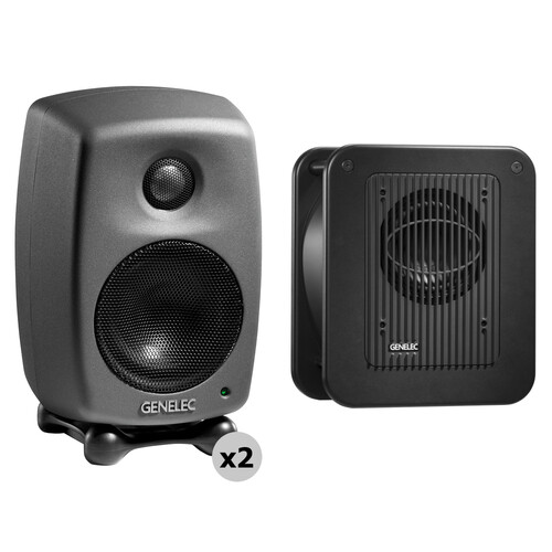 Genelec 8010.LSE StereoPak - Two 8010APs and One 7040A Subwoofer
