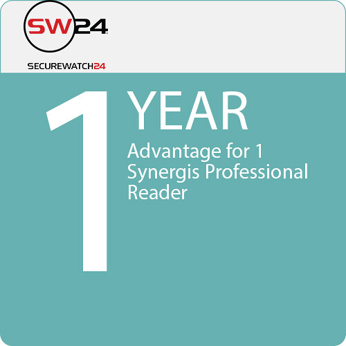 Genetec by SecureWatch24 Advantage for 1 Synergis Pro Reader (1-Year)