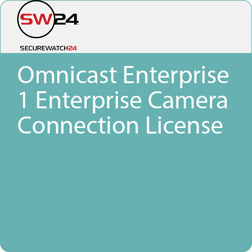Genetec by SecureWatch24 1 Enterprise Camera Connection License for Omnicast Enterprise VMS
