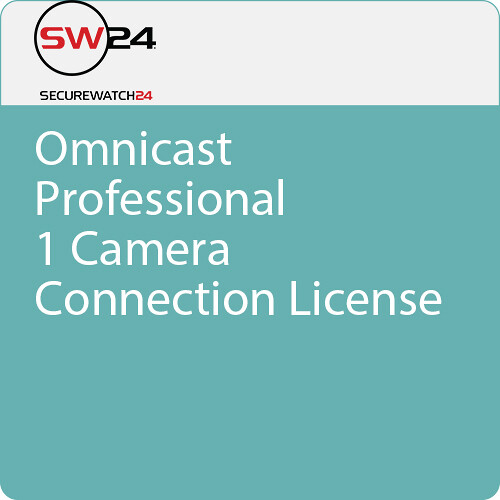 Genetec by SecureWatch24 1-Camera Connection License for Omnicast Professional VMS