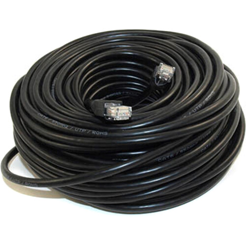 Genustech Cat 6 Ethernet Patch Cable (Black 100')