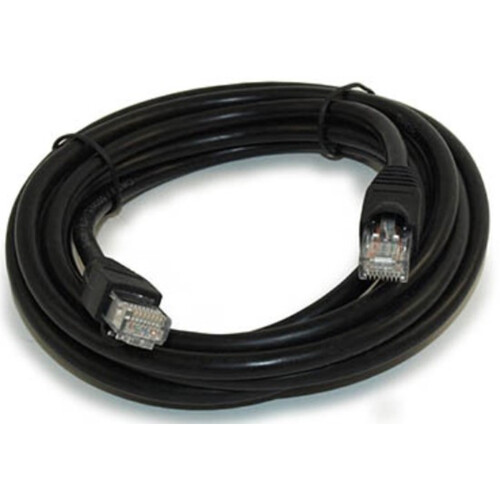 Genustech Cat 6 Ethernet Patch Cable (Black 10')
