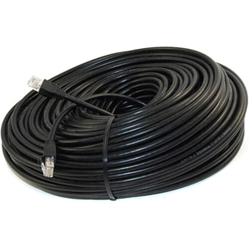 Genustech Cat 6 Ethernet Patch Cable (Black 200')