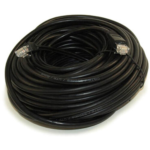 Genustech Cat 6 Ethernet Patch Cable (Black 75')