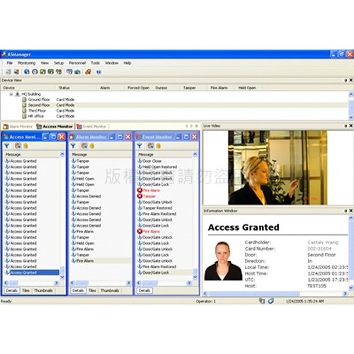 GeoVision GV-ASManager 1 to 30 Controllers Connections