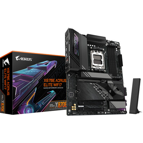 Gigabyte X870E AORUS ELITE WIFI7 AM5 ATX Motherboard
