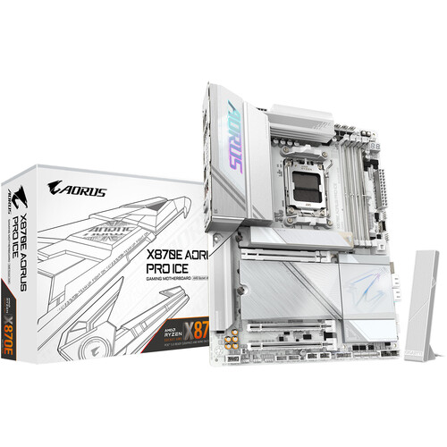 Gigabyte X870E AORUS PRO ICE AM5 ATX Motherboard