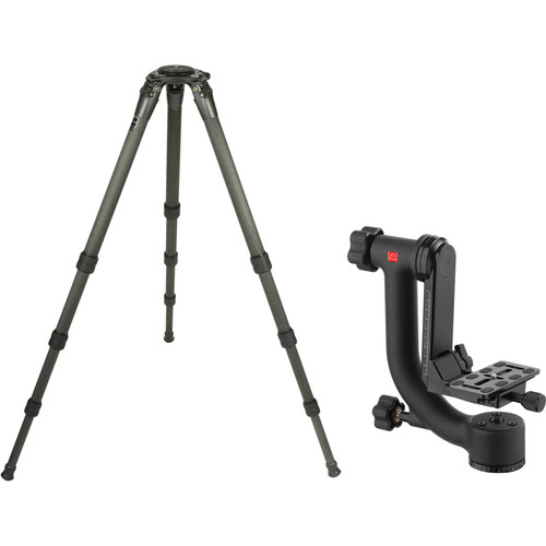 Gitzo GT3542LS Series 3 Carbon Fiber Tripod with Oben GH50