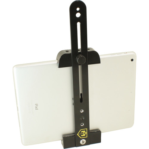 Glide Gear SYL 2 Universal Adjustable Metal Aluminum Tablet Tripod Mount Holder Clamp Accessory Mountable