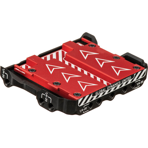 GLOBAL DYNAMICS UNITED Ghost Plate for RED KOMODO 6K Cinema Camera