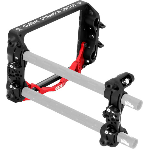 GLOBAL DYNAMICS UNITED Quantum Matte Box Hanger System for Tilta Mirage (No Handles or Rods)