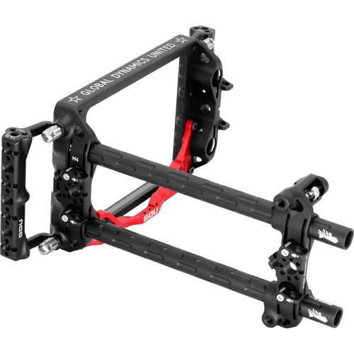 GLOBAL DYNAMICS UNITED Quantum Matte Box Hanger System + 2 Twig Handles and 12