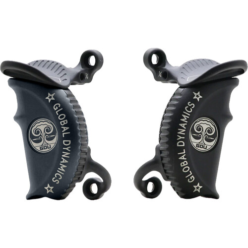 GLOBAL DYNAMICS UNITED Atlas Handle Set for RED KOMODO (Black Left and Right)