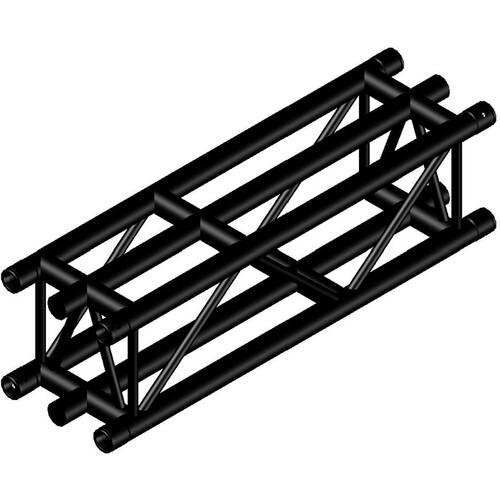 Global Truss DT36-100 Square Truss Straight Segment (Black 3.28')